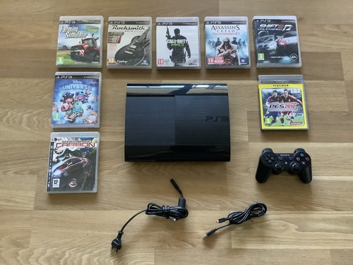 Sony playstation super slim - playstation, 3