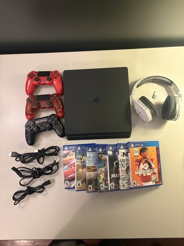 Play station slim - slim, nero