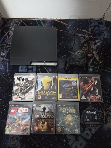 Console playstation slim - console,