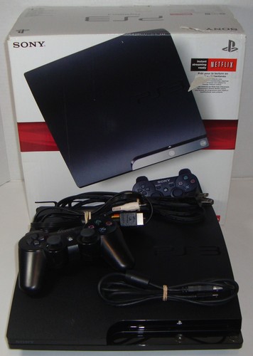 Ps3 slim console 120gb - console, in