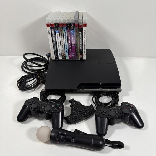 Sony ps3 slim setup console - setup,