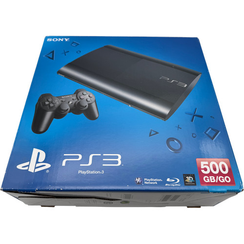 Sony playstation super slim - sony, 3