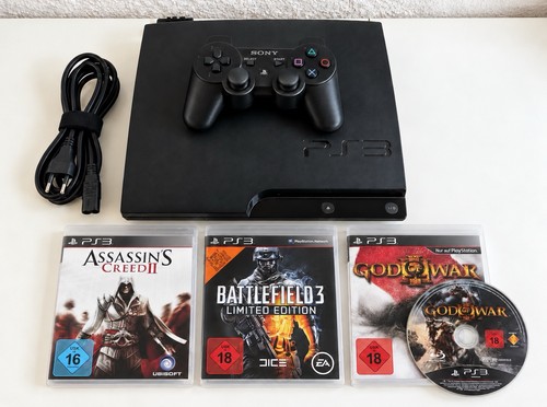 Console ps3 slim 360 - slim,